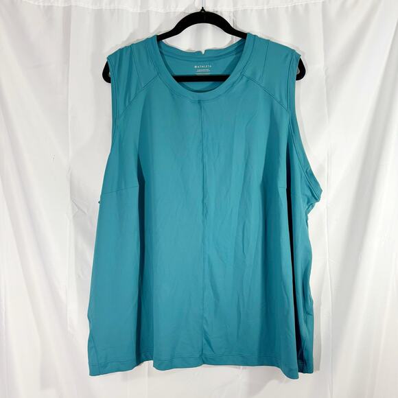 Athleta Sunchaser UPF Tank Borealis Green 3X - Picture 2 of 6